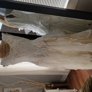 Metta Marie Tattered Wear Custom Wedding  Gown